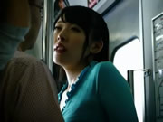 Japan Kiss and Handjob in Train 6
