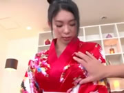 Japanese Kimono Milk Squirting