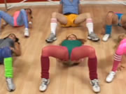 Woman has sex with stranger during aerobics