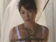Japanese Bride Tied Up On The Floor